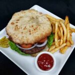 Mediterranean burger with Pljeskavica meat