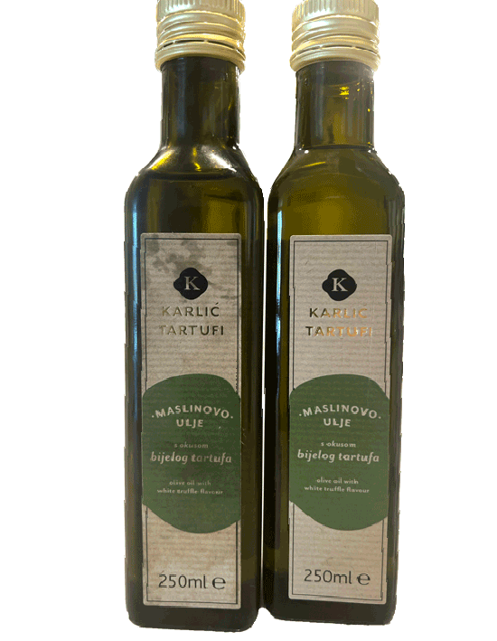 extra virgin olive oil from Croatia with Truffles